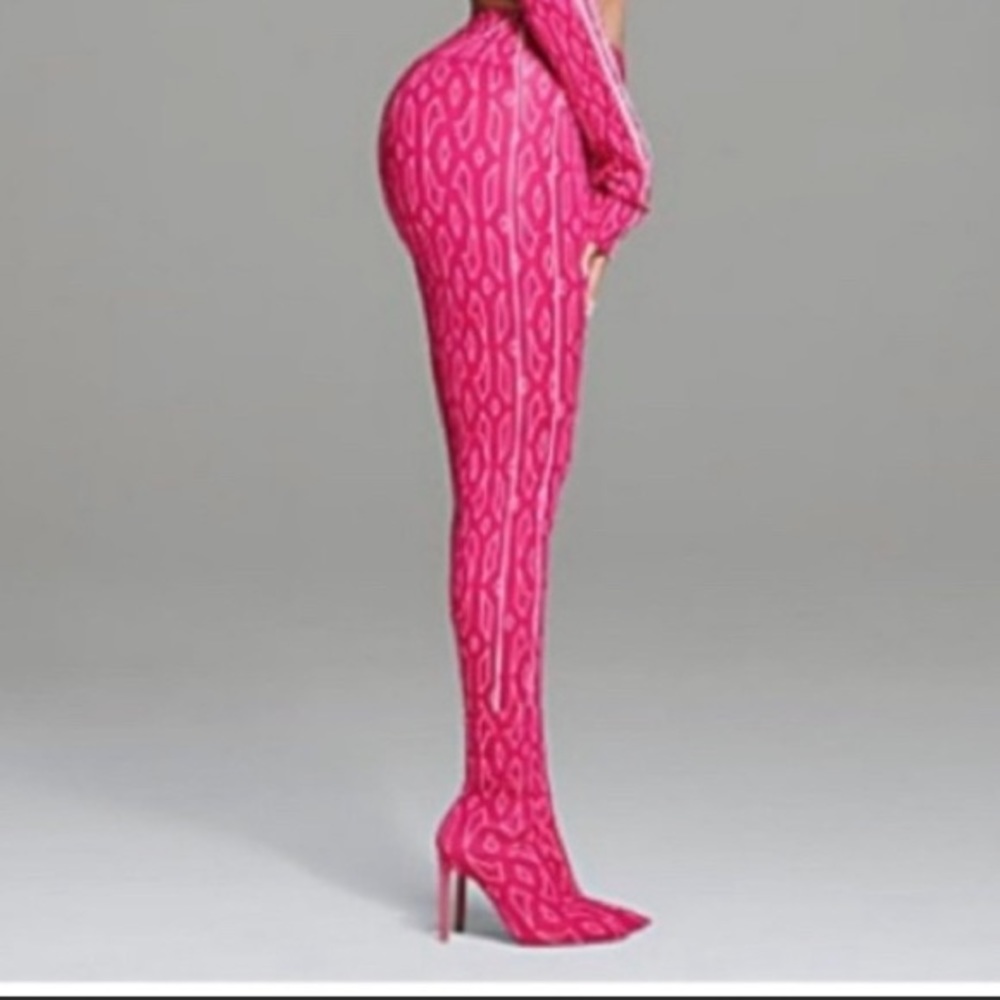 adidas x IVY PARK Monogram BOLD Pink tights